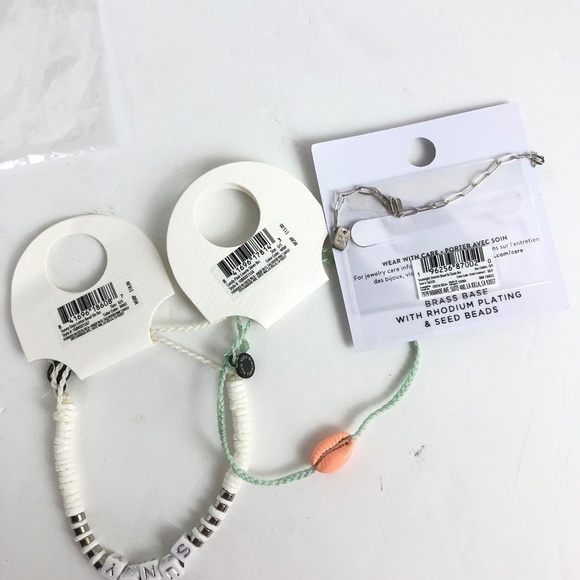 NWT pura vida set of 3 bracelets Sunny - Picture 4 of 4